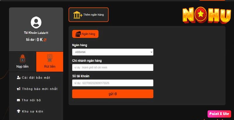 Bí quyết tối ưu quá trình rút tiền nổ hũ
